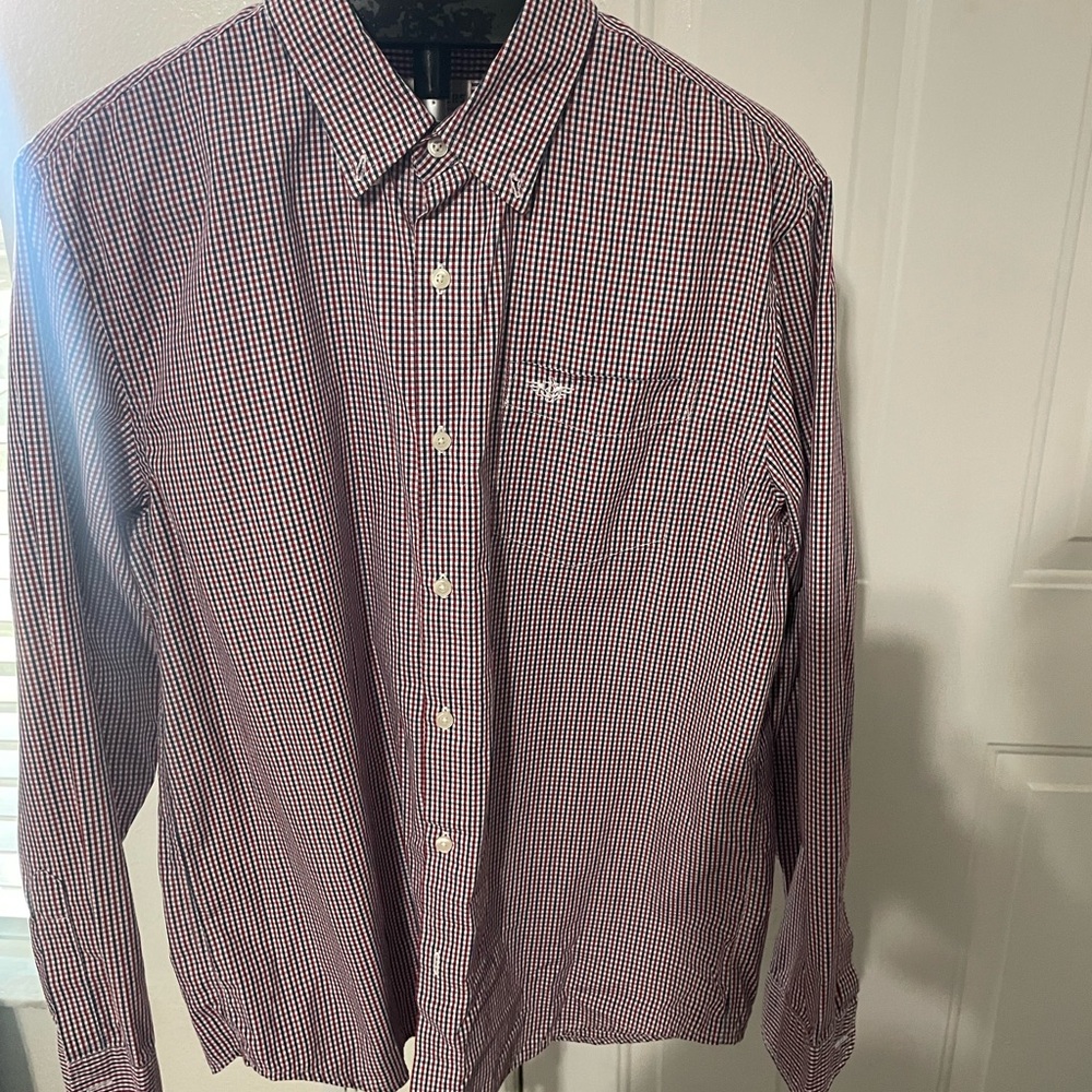 Dockers flannel LS button up shirt